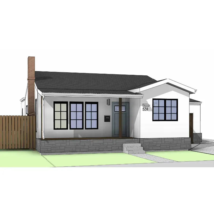 Lopez Residence architecture project in California