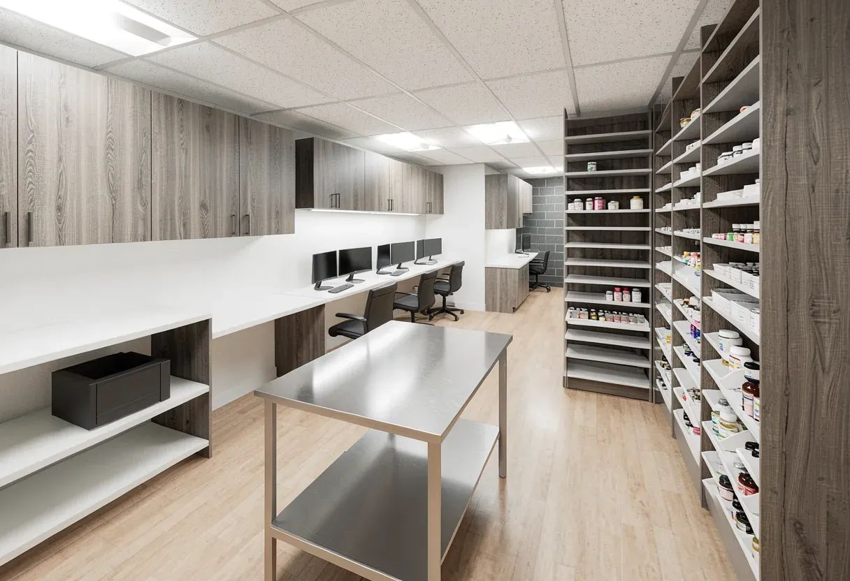 West County Detention Center Pharmacy architecture view 1