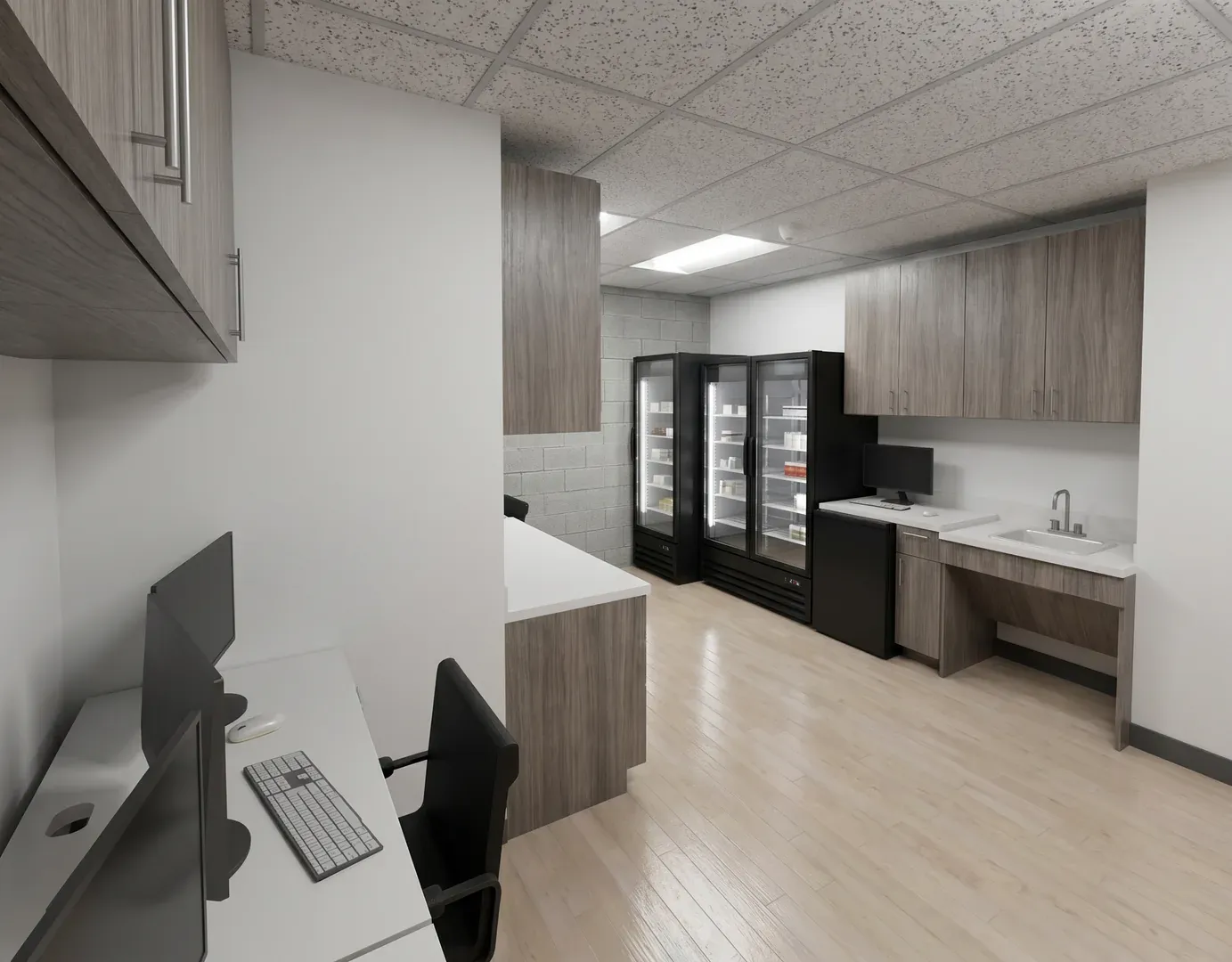 West County Detention Center Pharmacy architecture project in Contra Costa County, CA